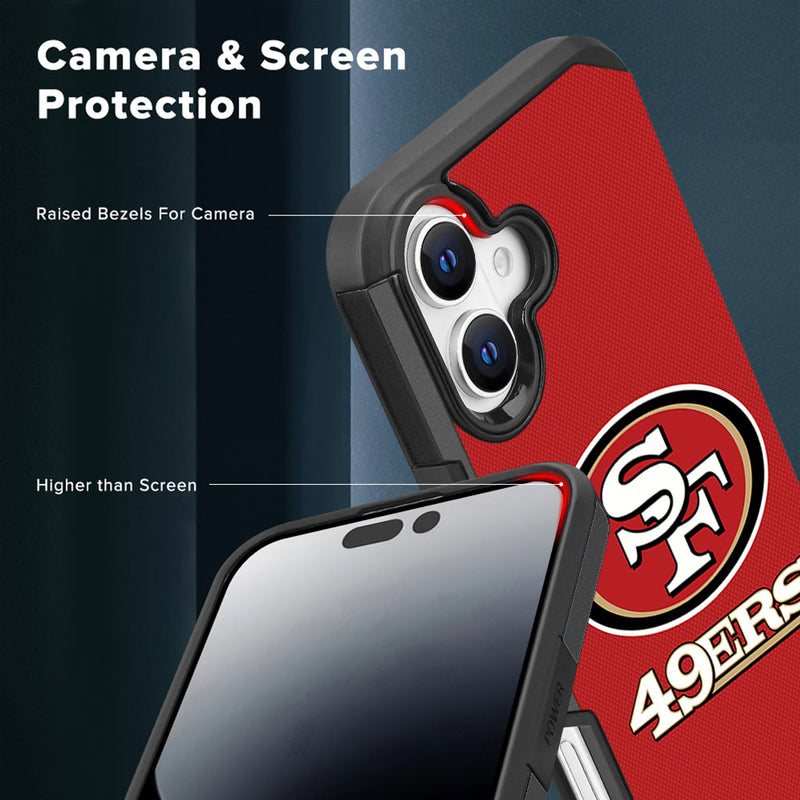 NFL-SAN FRANCISCO 49ERS TEXTURE DOTS PHONE CASE